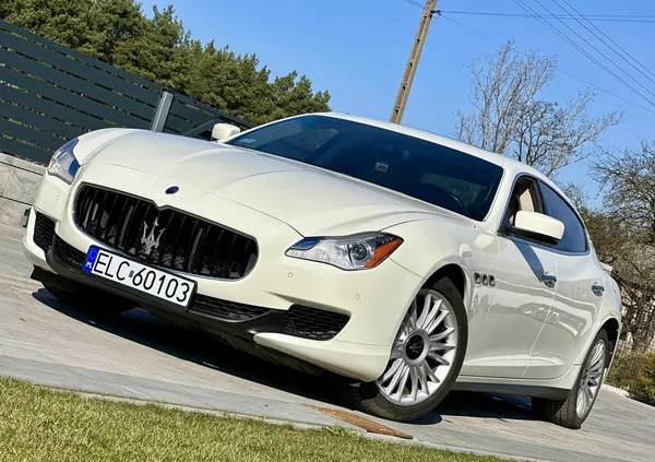 maserati quattroporte Maserati Quattroporte cena 143000 przebieg: 52000, rok produkcji 2014 z Łowicz